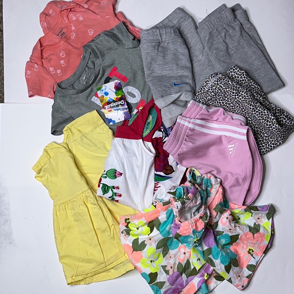 18-24M Girls Bundle Nike Carter Adidas Disney Baby Gap Desigual